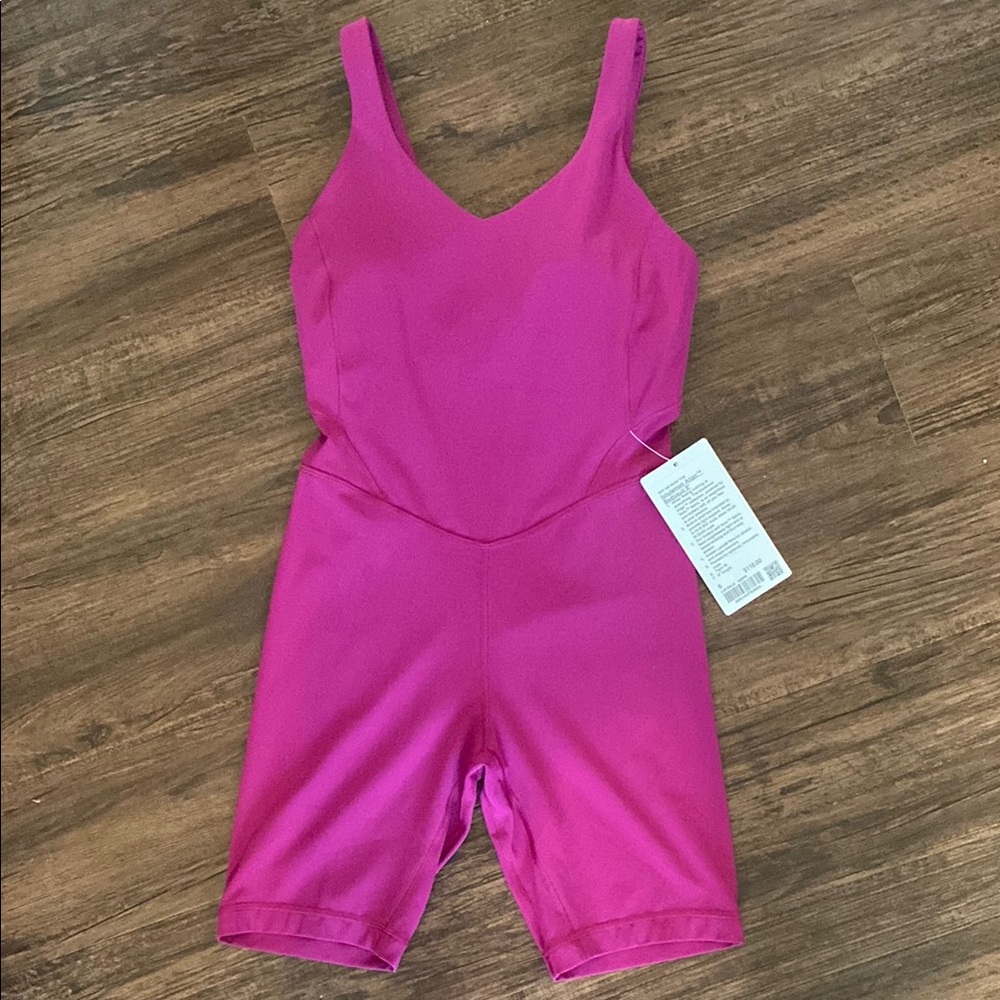 NWT Lululemon Pink Bodysuit